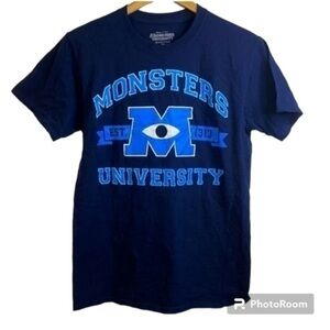 DISNEY / PIXAR | KIDS MONSTER INC. SHORT SLEEVE SHIRT SIZE SMALL (34-:36)